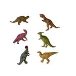 Set 6 dinozauri cu chitaitoare, inaltime 9 cm fotografia produsului