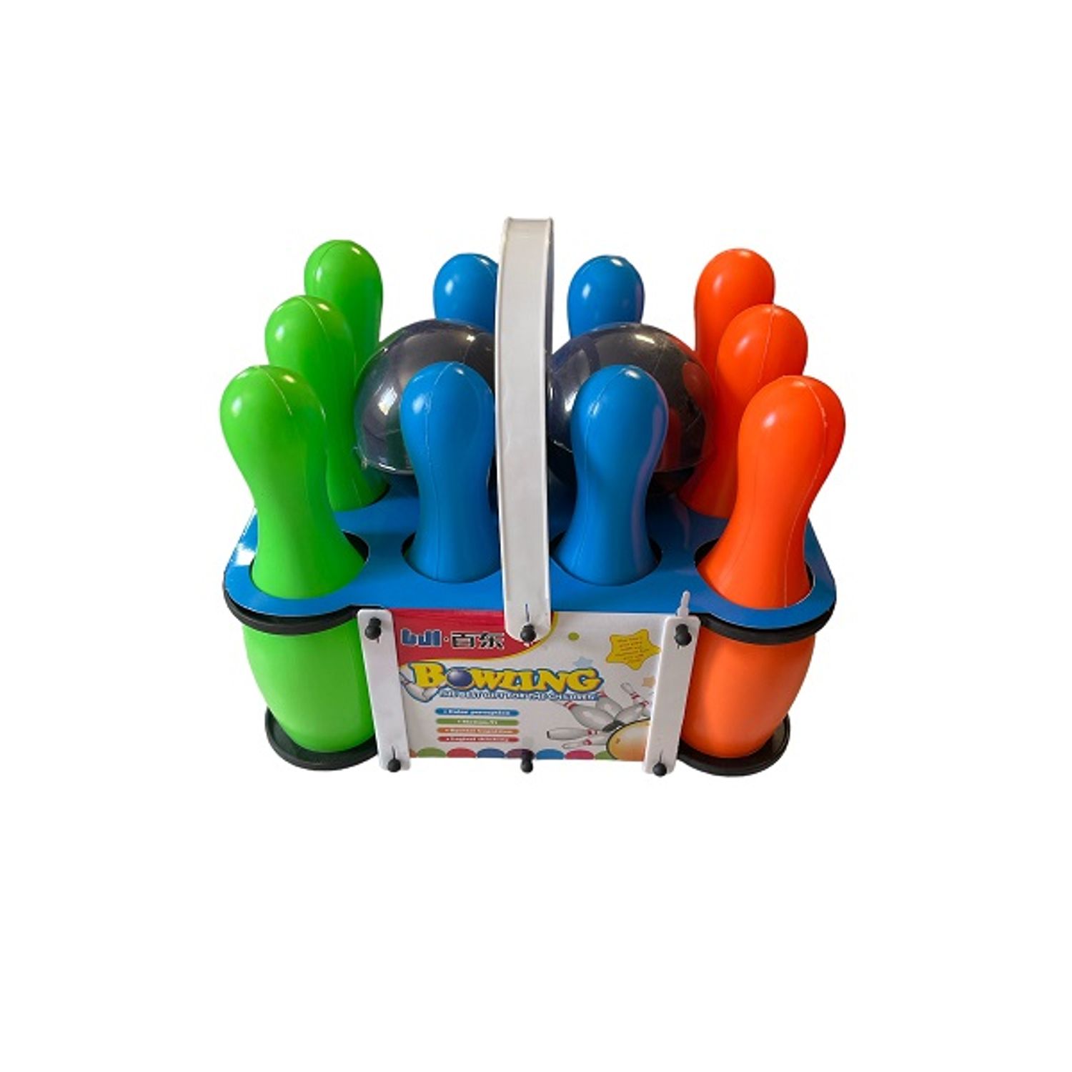 Set 10 popice cu 2 bile, inaltime 21 cm fotografia produsului View 2 L