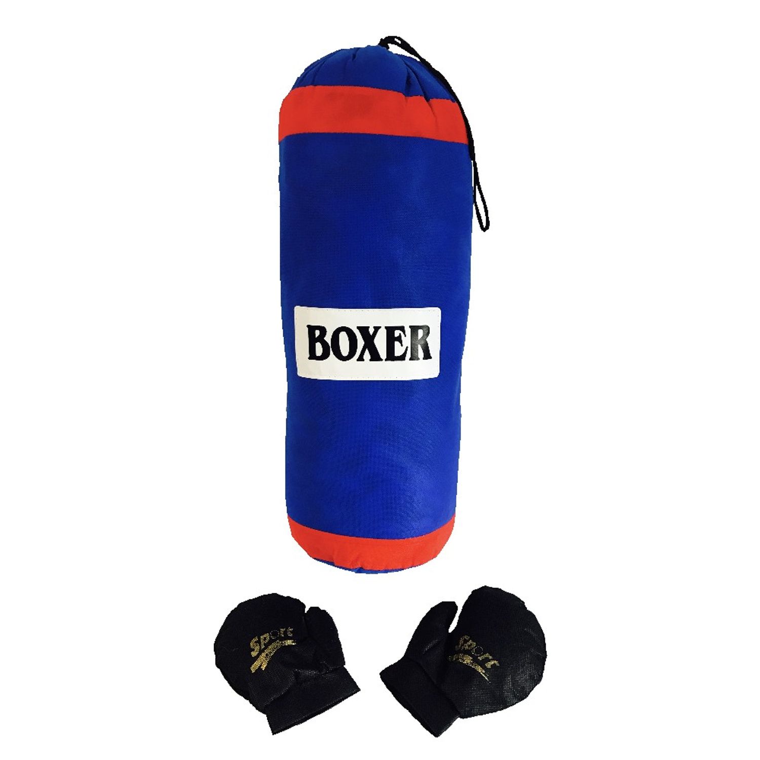 Sac de box Boxer cu manusi pentru copii, inaltime 65 cm fotografia produsului