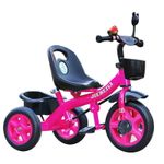 Tricicleta roz cu pedale pentru copii 2-5 ani fotografia produsului