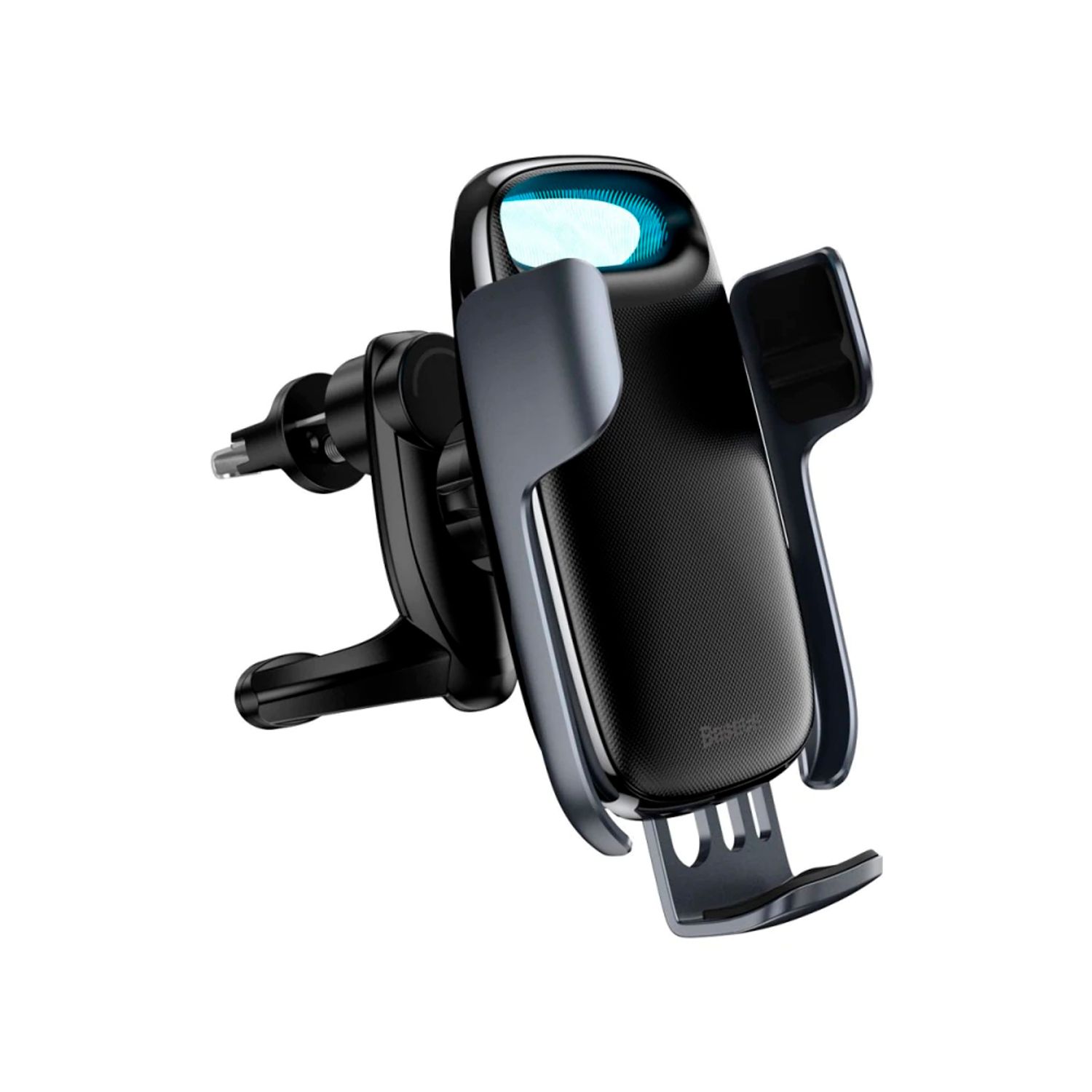 Suport telefon cu incarcare wireless Baseus WXHW02-01, Quick Charge, 15 W, Negru fotografia produsului