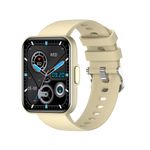 Ceas Smartwatch XK Fitness E21 cu Display 1.69 inch, Notificari, Calorii, Distanta, Functii sanatate, Beige fotografia produsului