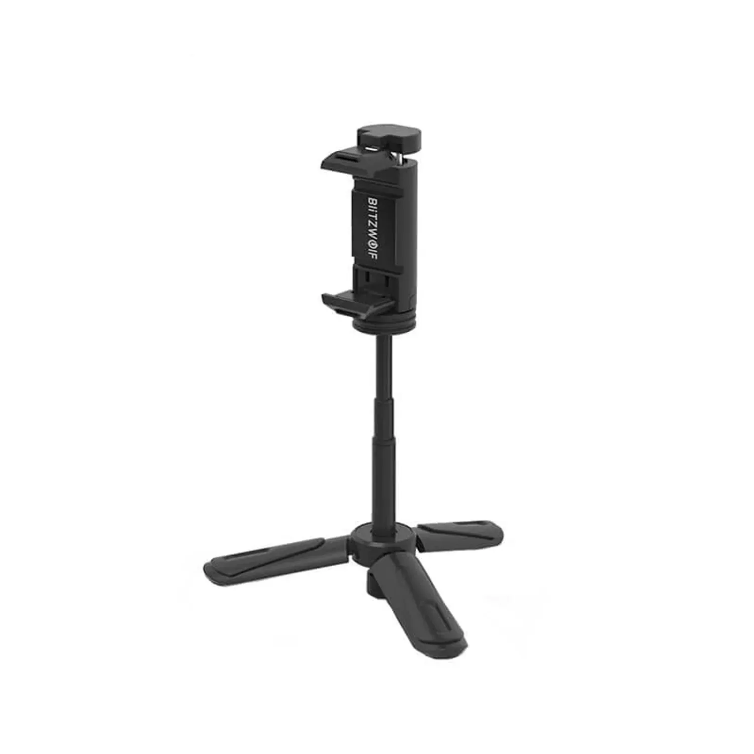 Selfie stick universal cu trepied BlitzWolf BW-BS0 Mini, Wireless, Bluetooth, Reglabil fotografia produsului