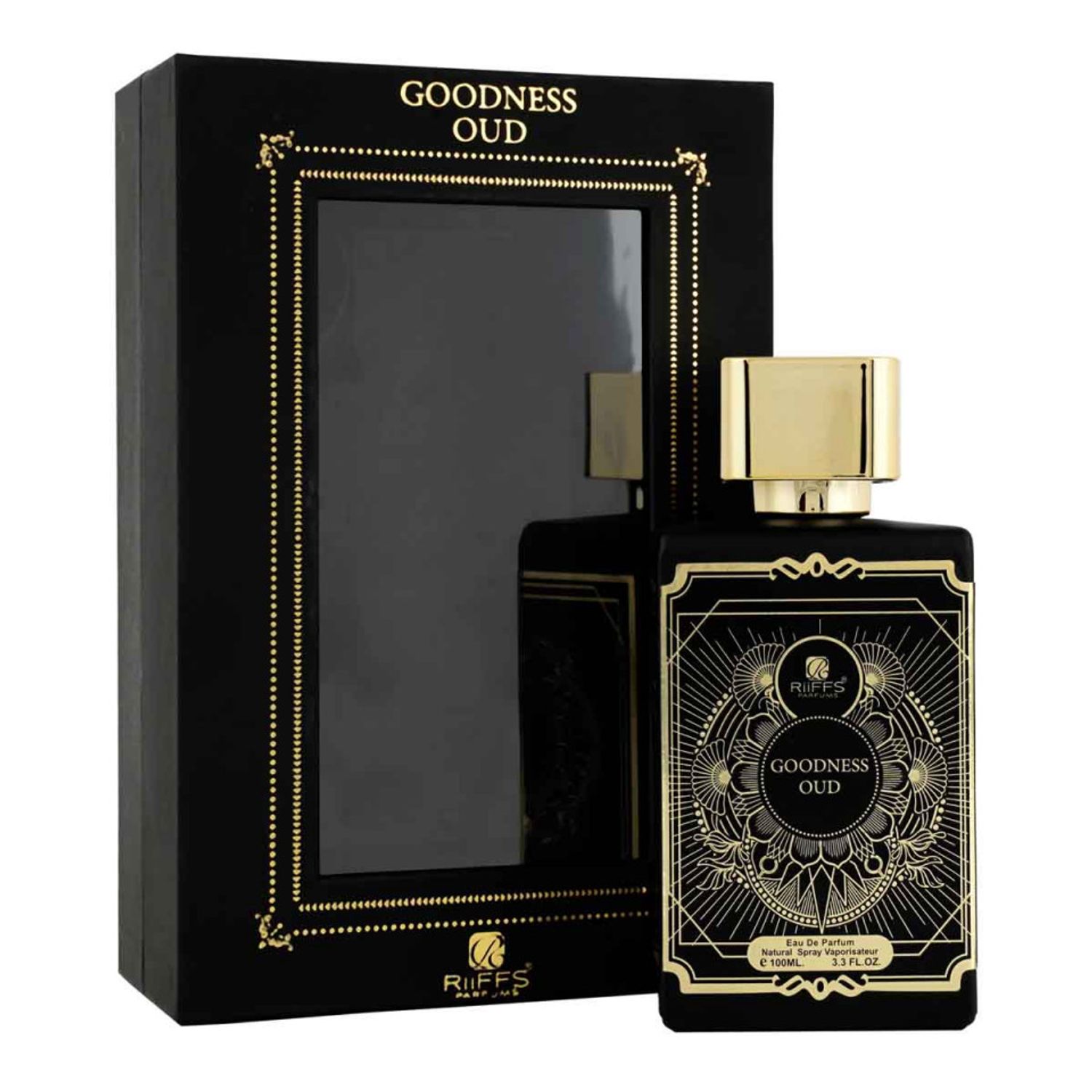 Goodness Oud Black, Riiffs, Apa de Parfum, Unisex, 100ml fotografia produsului
