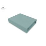 Miminu-Cearceaf cu elastic pentru patut leagan sau patut co-sleeper,90x40 cm,Bumbac,Royal Nepal Green fotografia produsului
