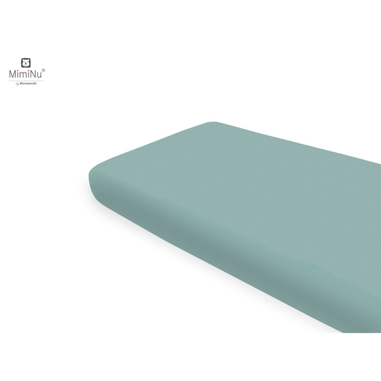 Miminu - Cearceaf cu elastic  Din bumbac certificat Oeko Tex Standard 100  Pentru pat 160x80 cm, Royal  Nepal Green fotografia produsului
