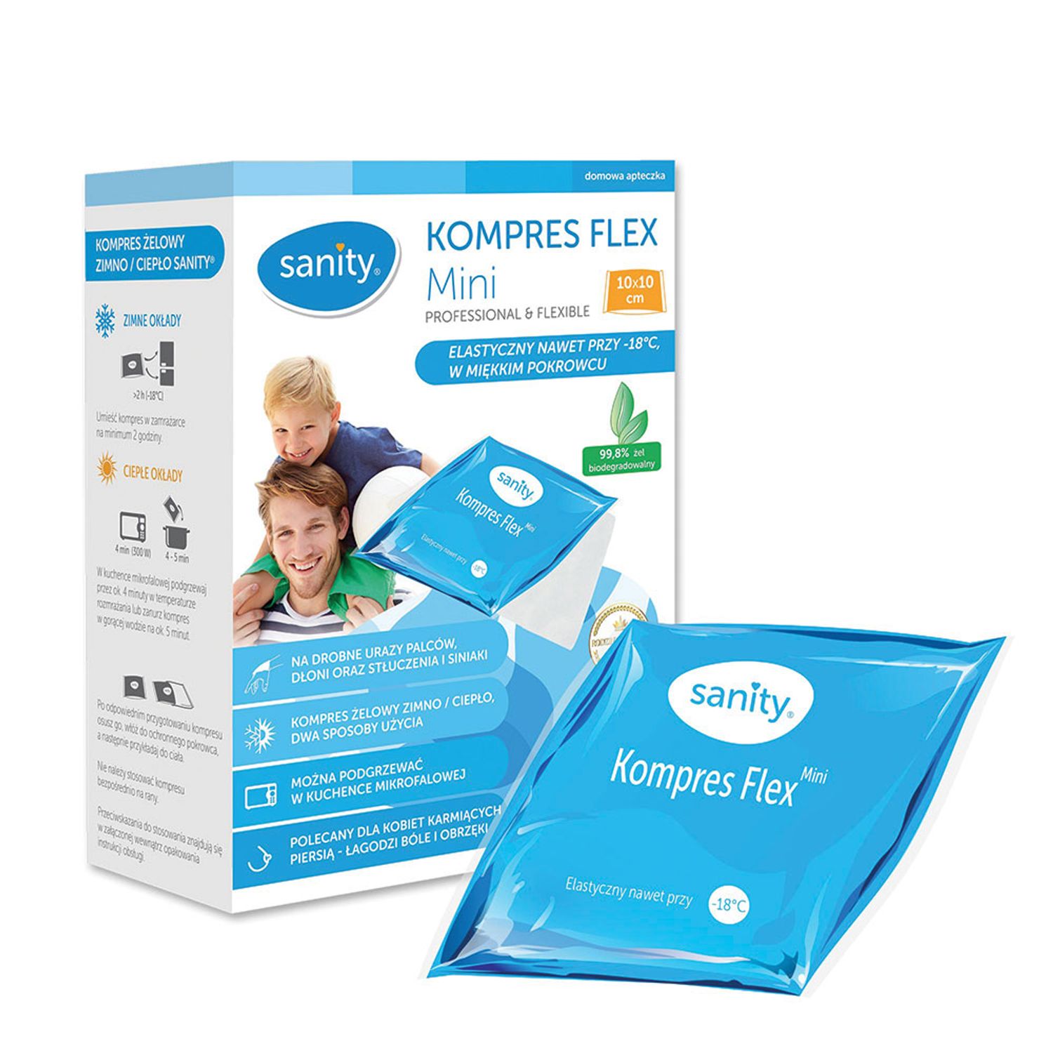 Compresa medicala Sanity Flex Mini 10 x 10 cm fotografia produsului