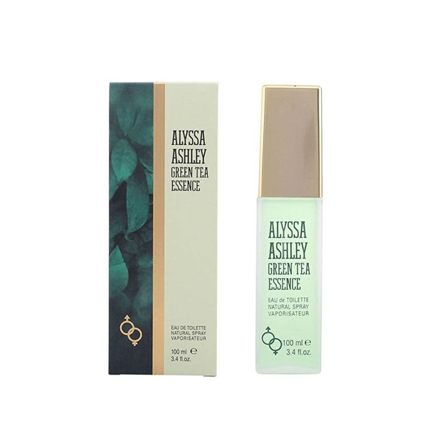 Apa de toaleta Alyssa Ashley Green Tea Essence, 100 ml, pentru femei fotografia produsului