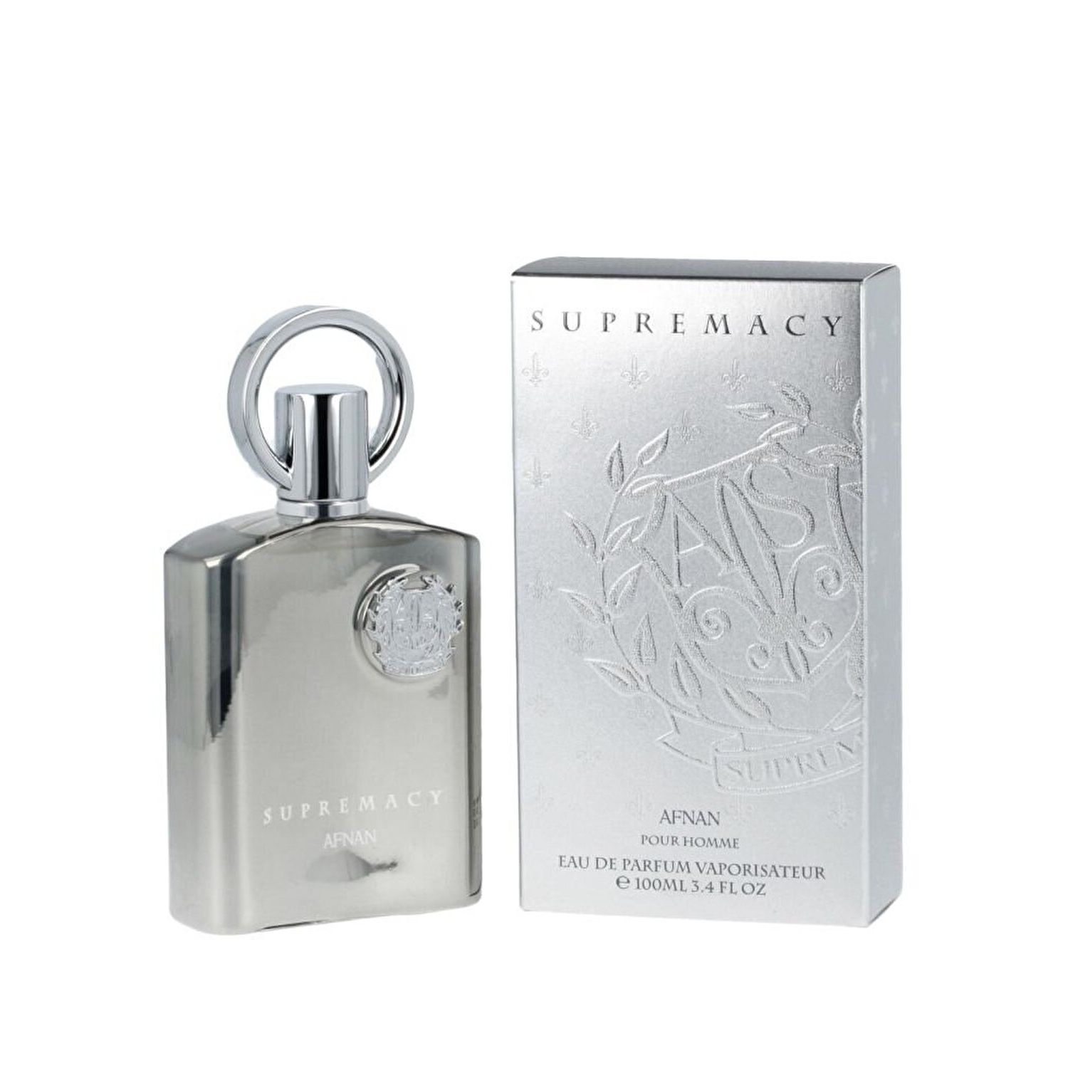 Apa de parfum Afnan Supremacy Silver, 100 ml, pentru barbati fotografia produsului