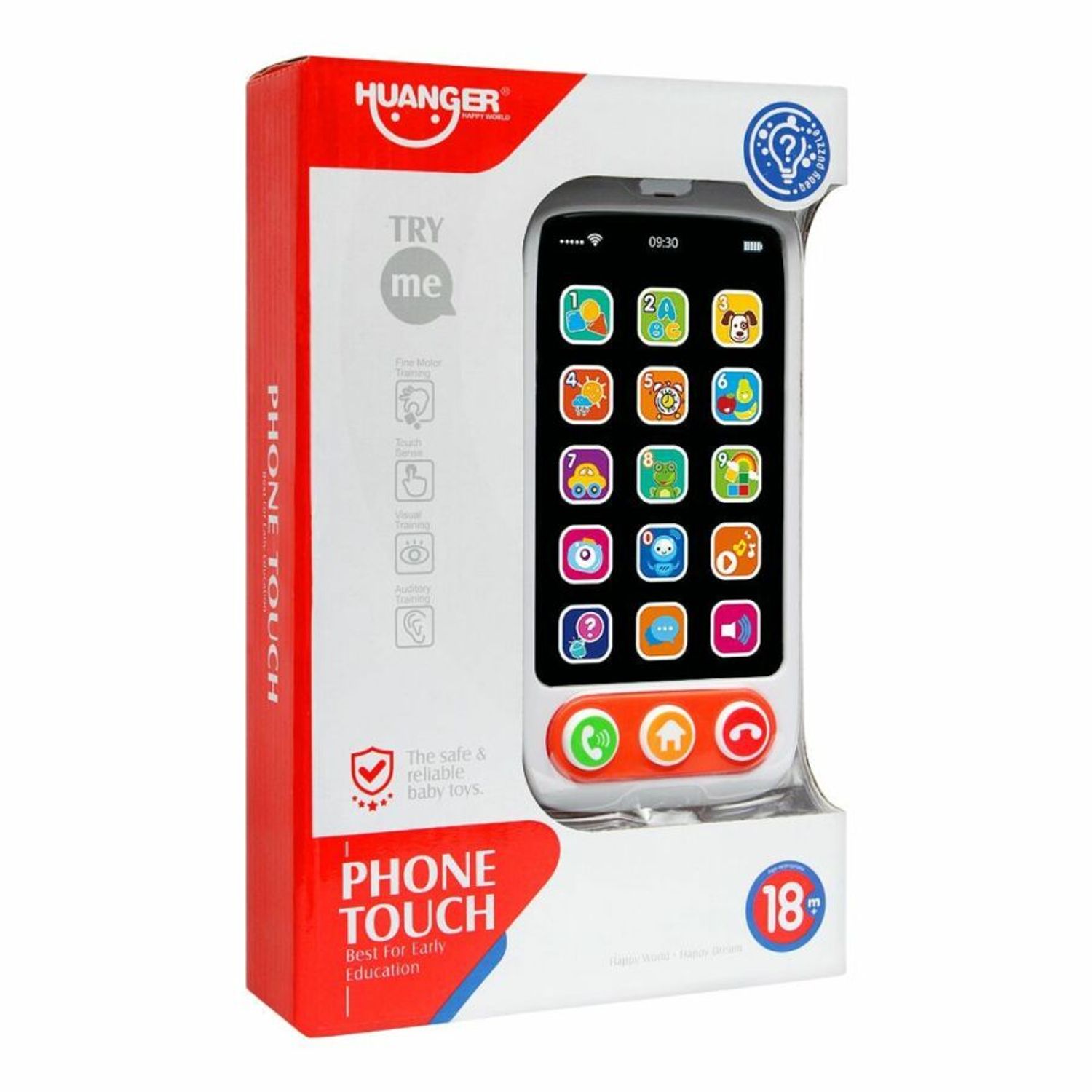 Huanger HE8001 Smartphone de jucarie cu sunete si lumini fotografia produsului