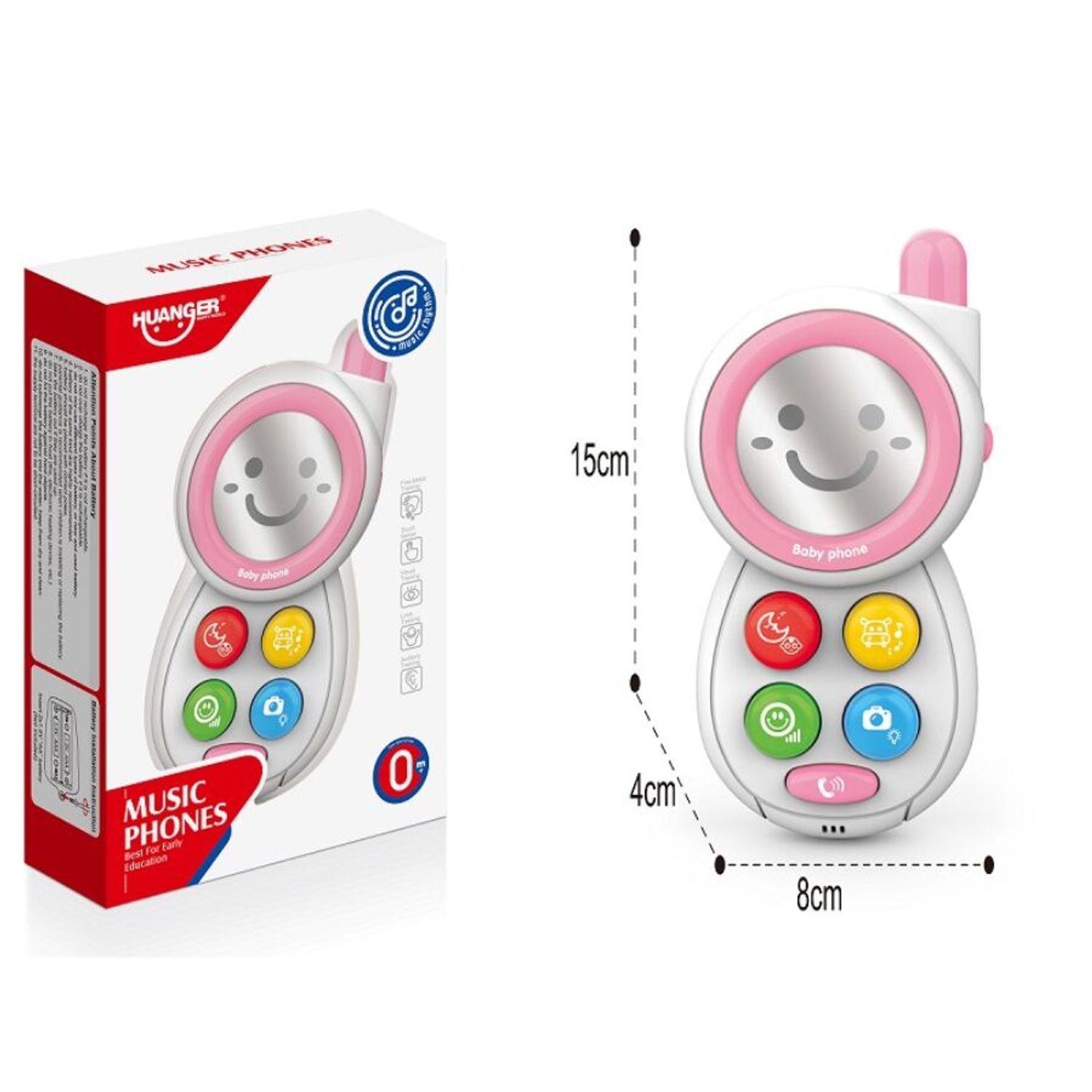 Huanger HE0513 Jucarie interactiva telefon fotografia produsului View 2 L