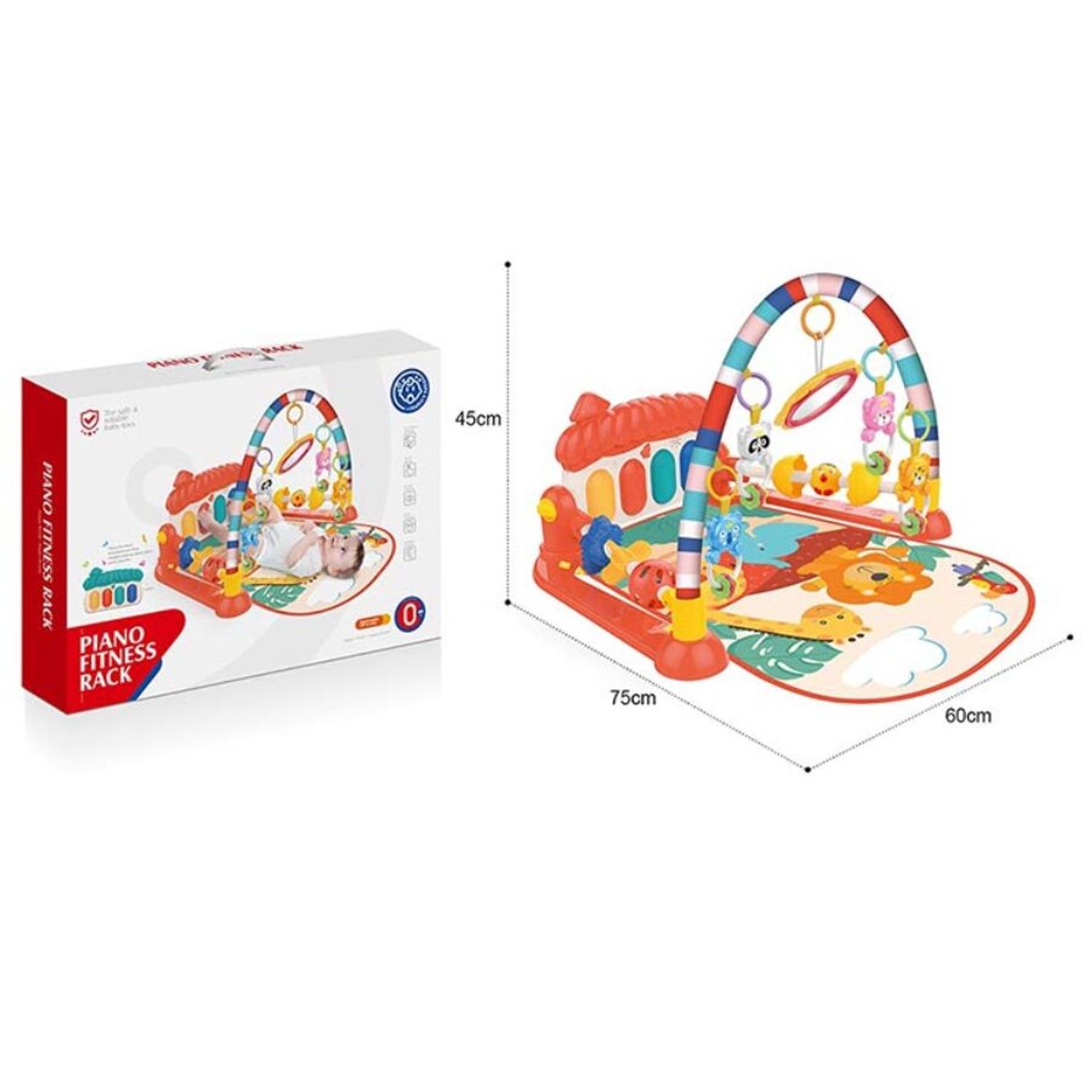Huanger HE0630 Covoras de joaca cu activitati fotografia produsului View 2 L