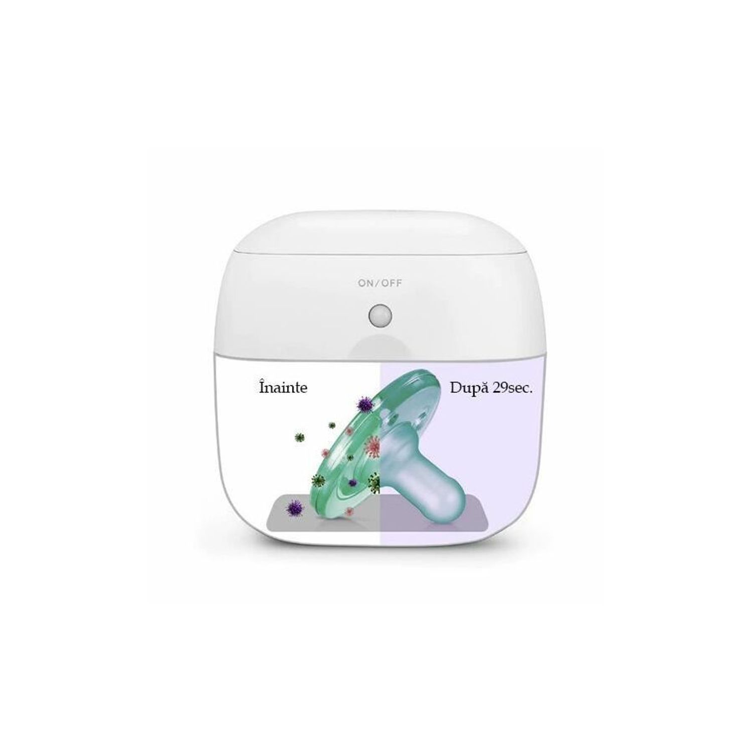 59S Sterilizator UV mini S6/Roz fotografia produsului View 4 L