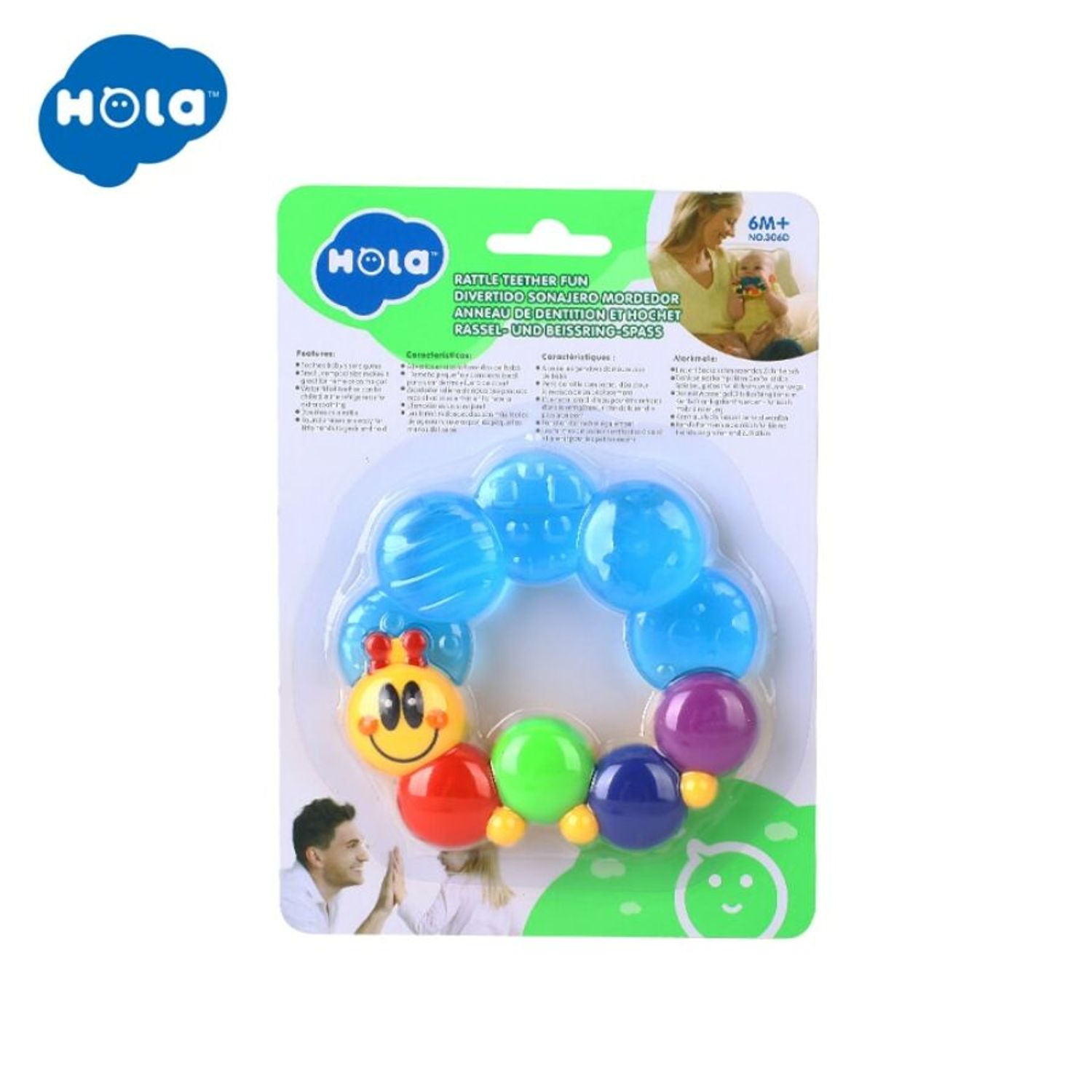 Hola 306D Jucarie pentru detitie Omida fotografia produsului View 2 L