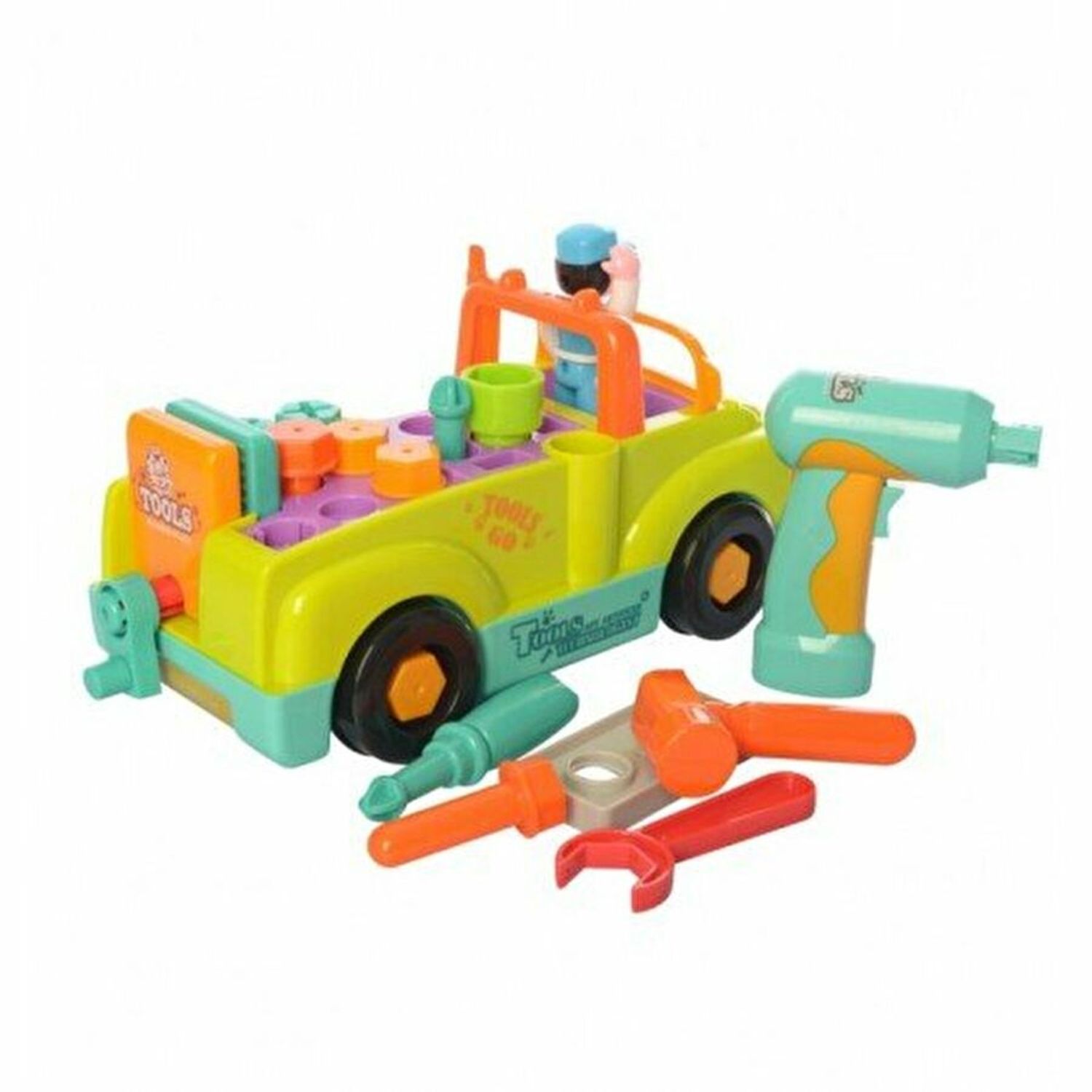 Hola 6109 Camionul cu scule, lumini si sunete fotografia produsului