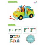 Hola 6109 Camionul cu scule, lumini si sunete fotografia produsului View 4 S