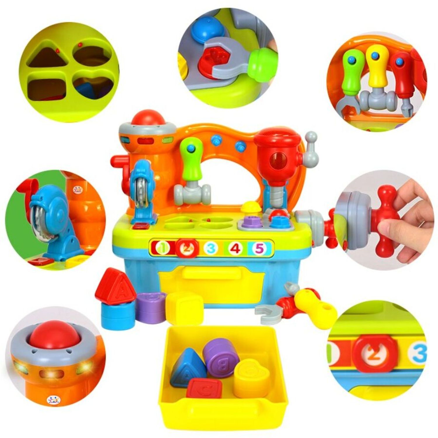 Hola 907 Atelier multifunctional pentru copii fotografia produsului View 2 L