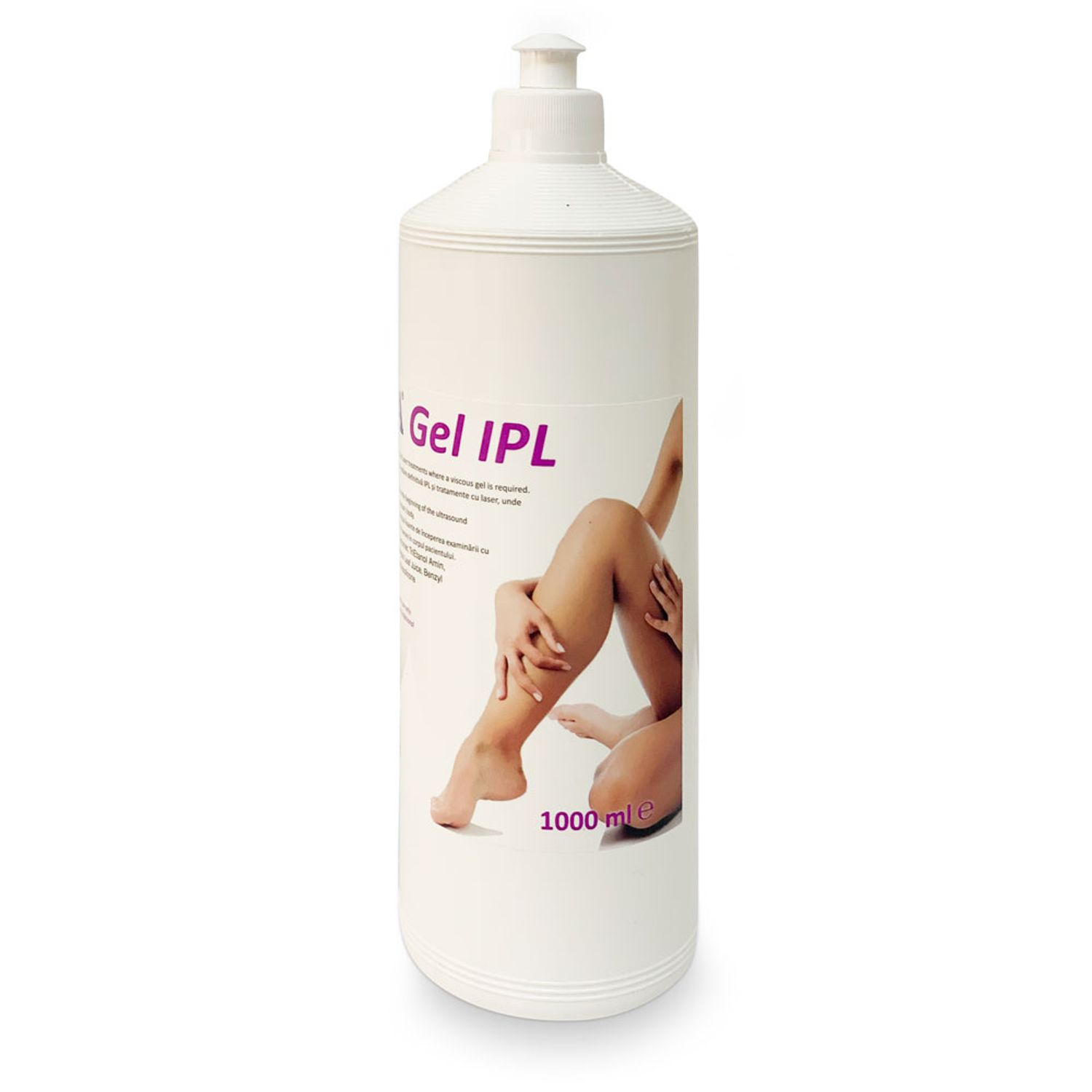 Gel PRIMA pentru ultrasunete, IPL si tratamente cu laser, transparent, 1 l fotografia produsului View 2 L