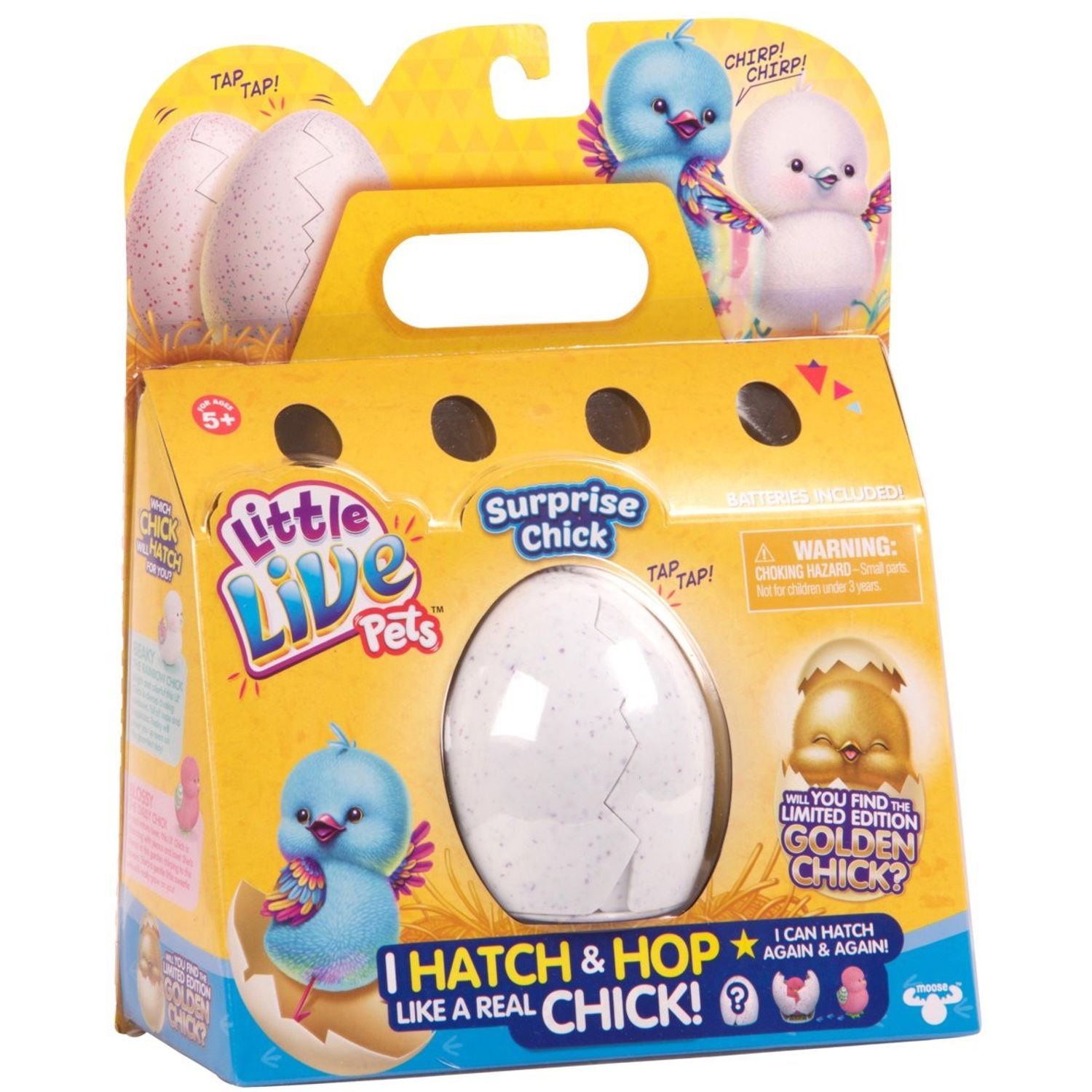 Jucarie interactiva Little Live Pets Surprise Chick, Limited Edition, 3 ani+ fotografia produsului View 6 L