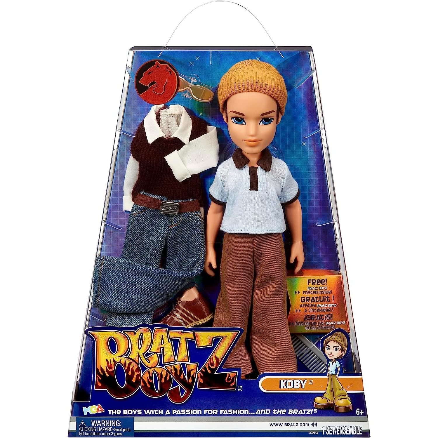 Papusa Bratz Original Fashion, Koby Boyz Series 3 fotografia produsului View 5 L