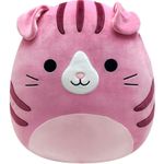 Jucarie de plus Squishmallows, Geraldine the Pink Scottish Fold Cat, 40cm fotografia produsului View 3 S