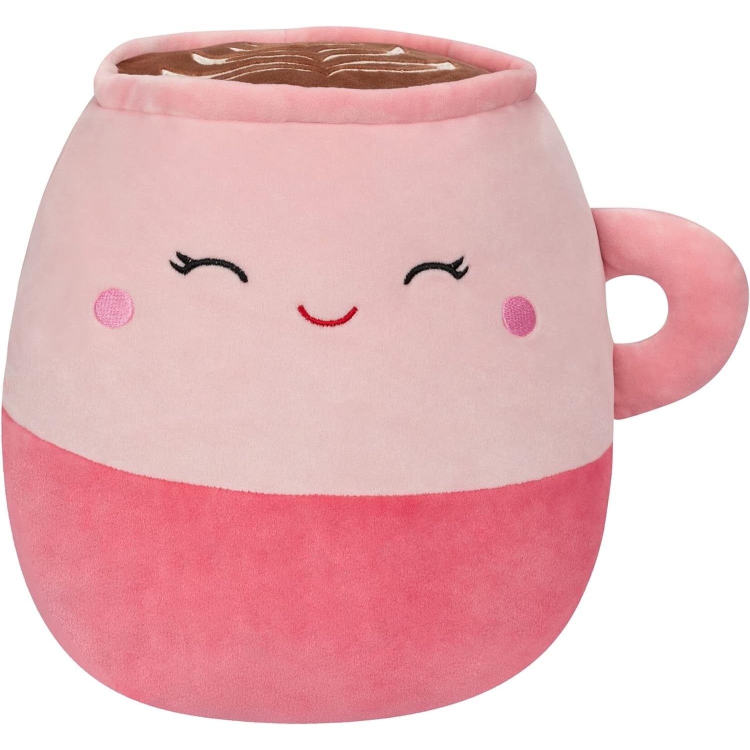 Squishmallows Emery Pink Latte, roz, 35 cm fotografia produsului View 6 L