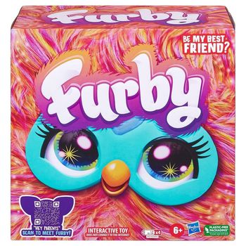 Furby Pink, 15 Fashion Accessories, Interactive Plush Toys For 6 Year Old Girls & Boys & Up, Voice Activated Animatronic