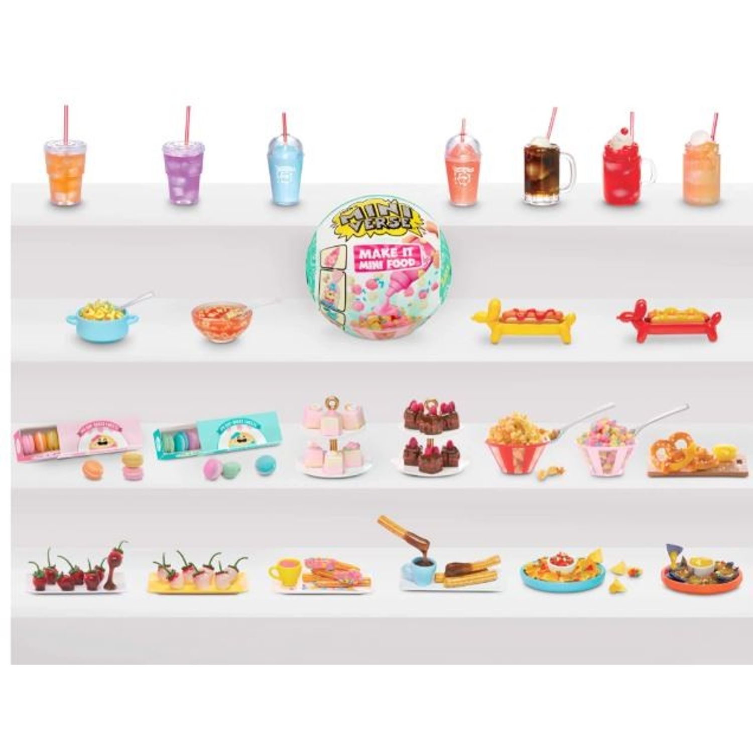 MGA's Miniverse Make It Mini Food - Caf&eacute; (Series 2) fotografia produsului View 2 L