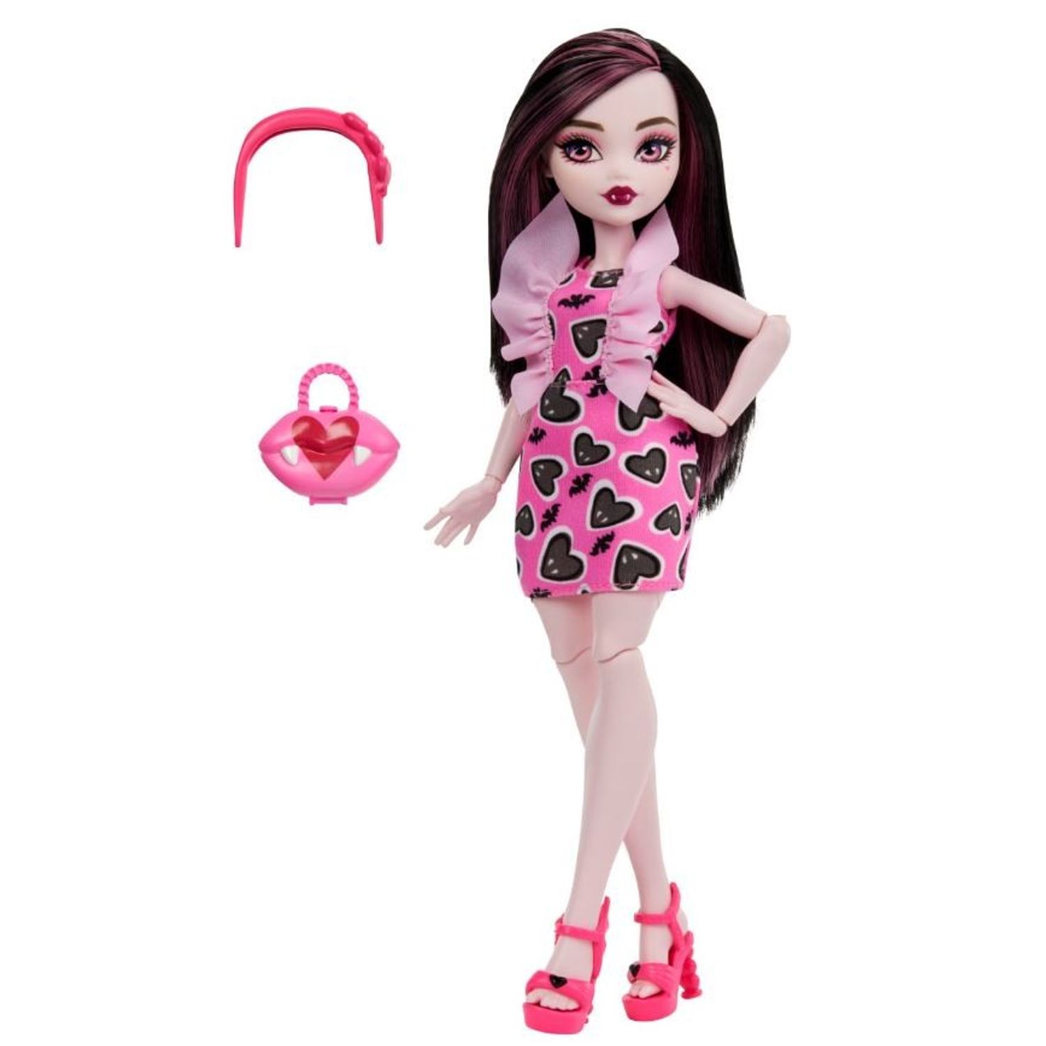 Papusa Monster High, Draculaura 2023 fotografia produsului View 5 L