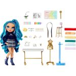 Rainbow High Dream & Design Fashion Studio Playset. Fashion Designer Playset with Exclusive Blue Skyler fotografia produsului View 3 S