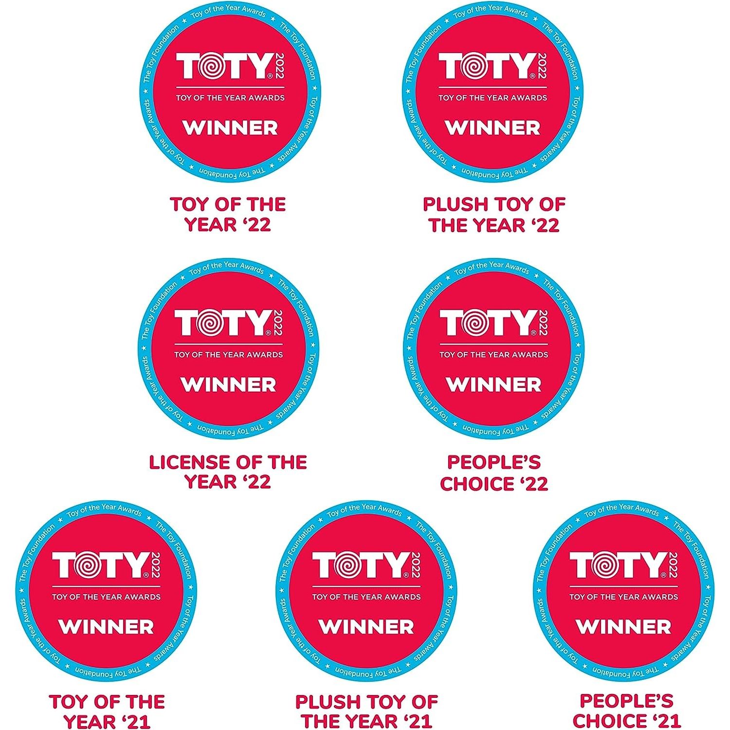 Jucarie de plus Squishmallows, Poison Dart Frog - Dear, 20 cm fotografia produsului View 9 L