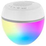 Boxa Portabila Fun Kruger&Matz, Conectivitate Bluetooth, Iluminare RGB, Alb fotografia produsului View 2 S