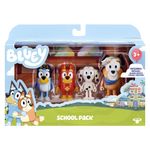 Set 4 figurine Bluey - Bluey la scoala fotografia produsului