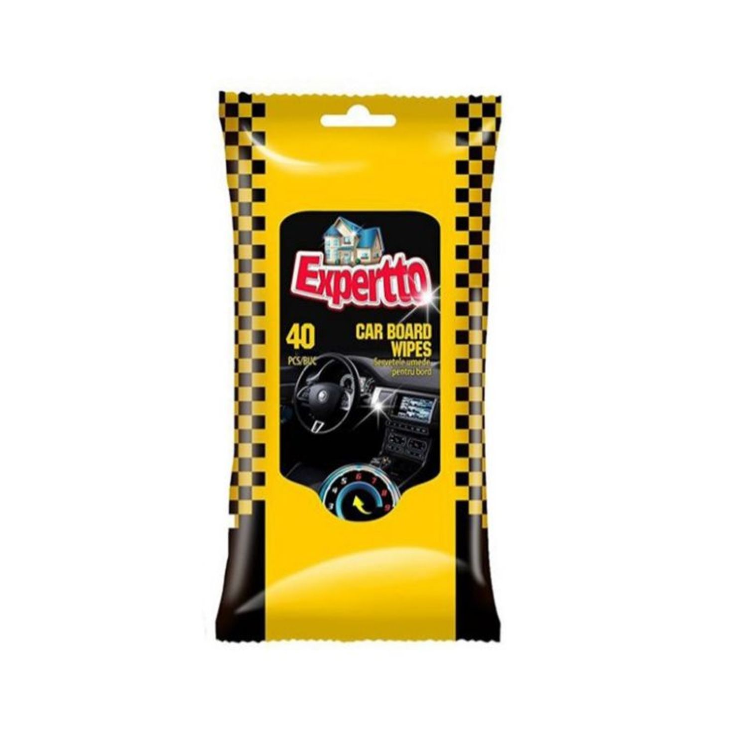 Servetele Umede, Auto pentru bord, Expertto, 40buc fotografia produsului