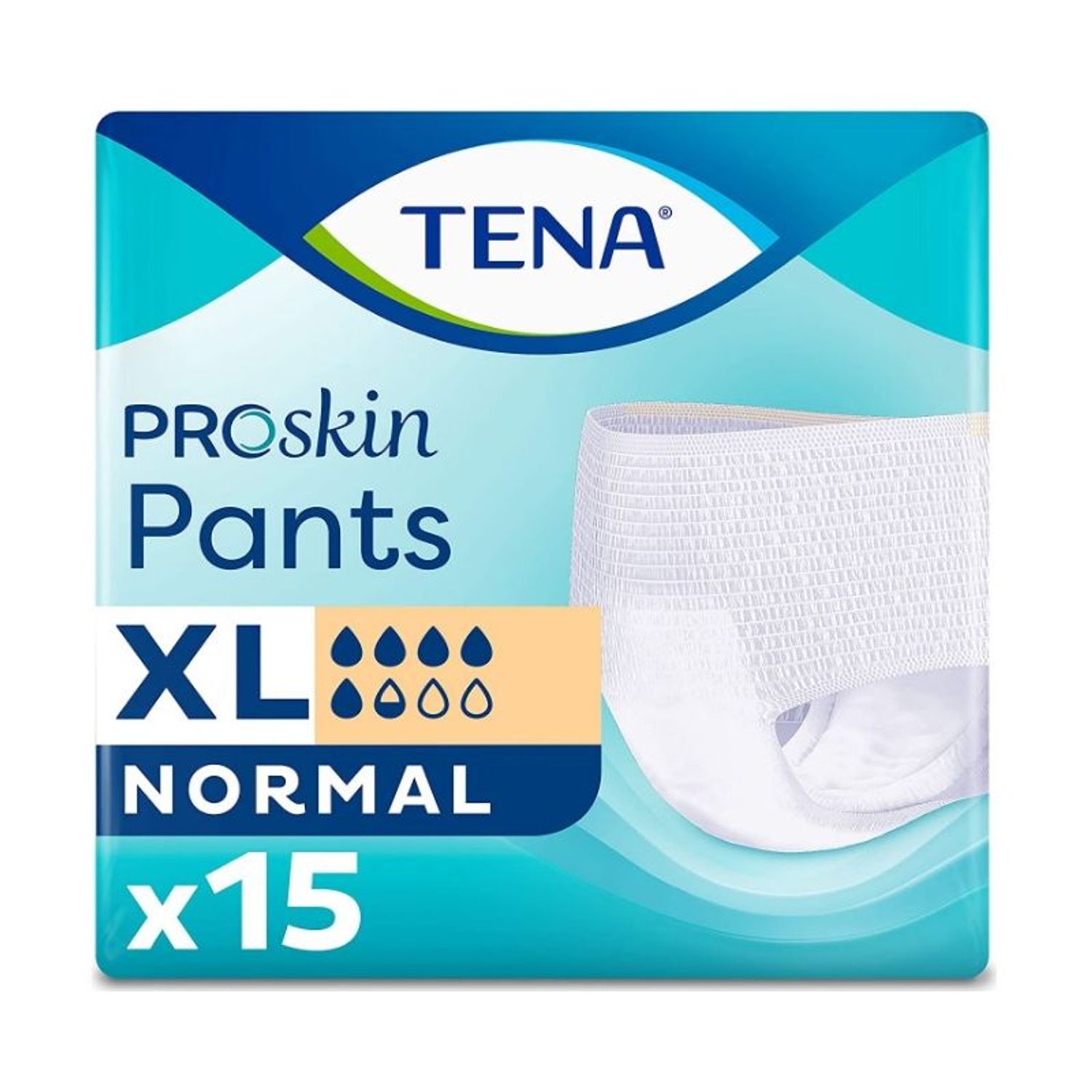 Scutece tip chilot Tena Pants Normal XL 15 bucati fotografia produsului