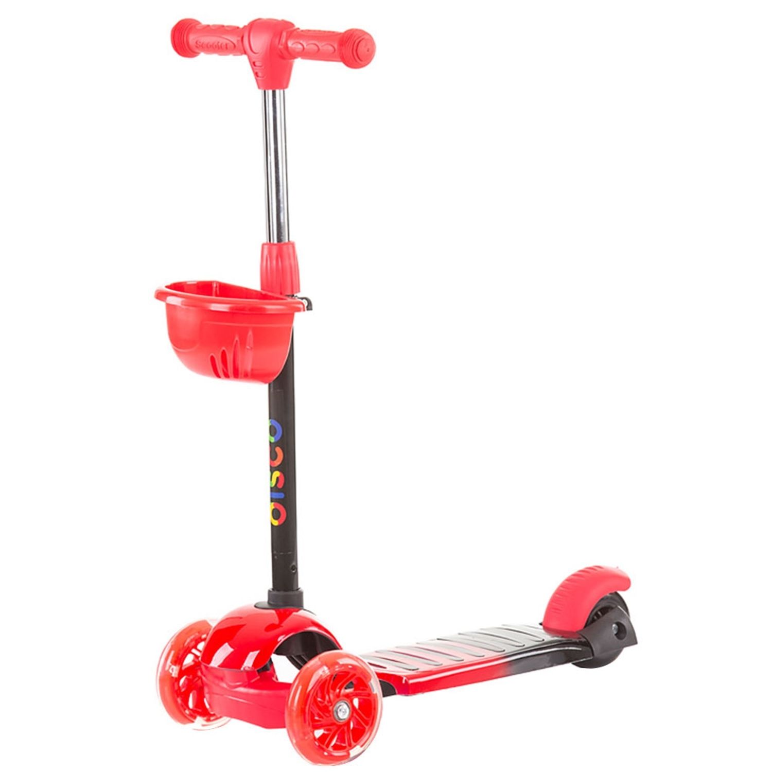 Trotineta Chipolino Disco red black fotografia produsului