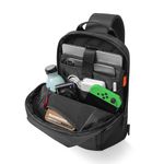 Rucsac tableta 14", impermeabil, Tomtoc T24S1K1, 9 litri, Negru fotografia produsului View 4 S