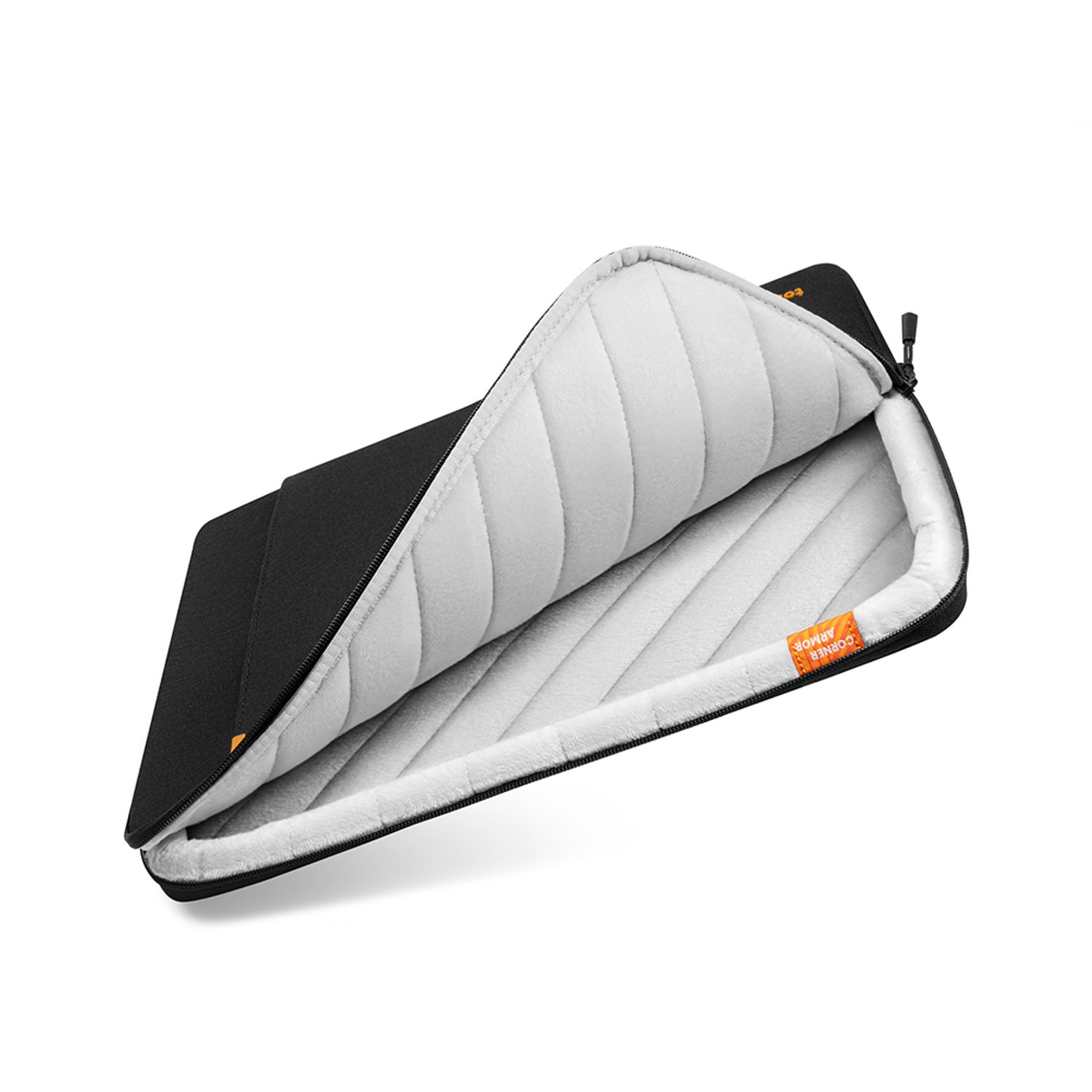 Husa protectie 360&deg; pentru laptop 16" Tomtoc A13F2D1, colturi ranforsate, antisoc, Negru fotografia produsului View 3 L