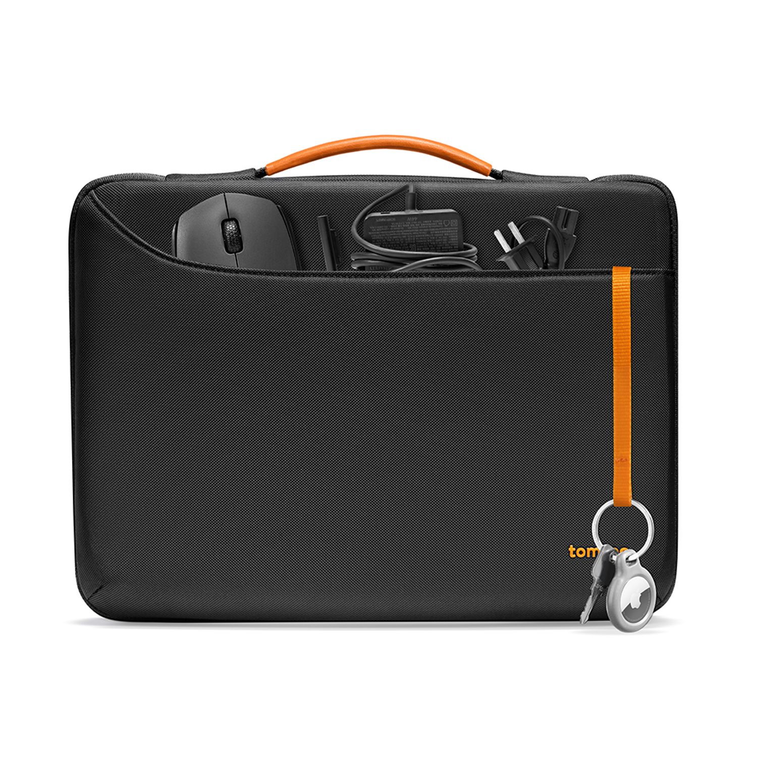 Geanta pentru documente si laptop 16" Tomtoc A22F2D1, protectie 360°, Negru fotografia produsului View 4 L