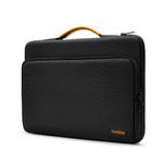 Geanta pentru laptop, antisoc, Tomtoc A14F2D1, fabricata din materiale reciclate, Negru fotografia produsului