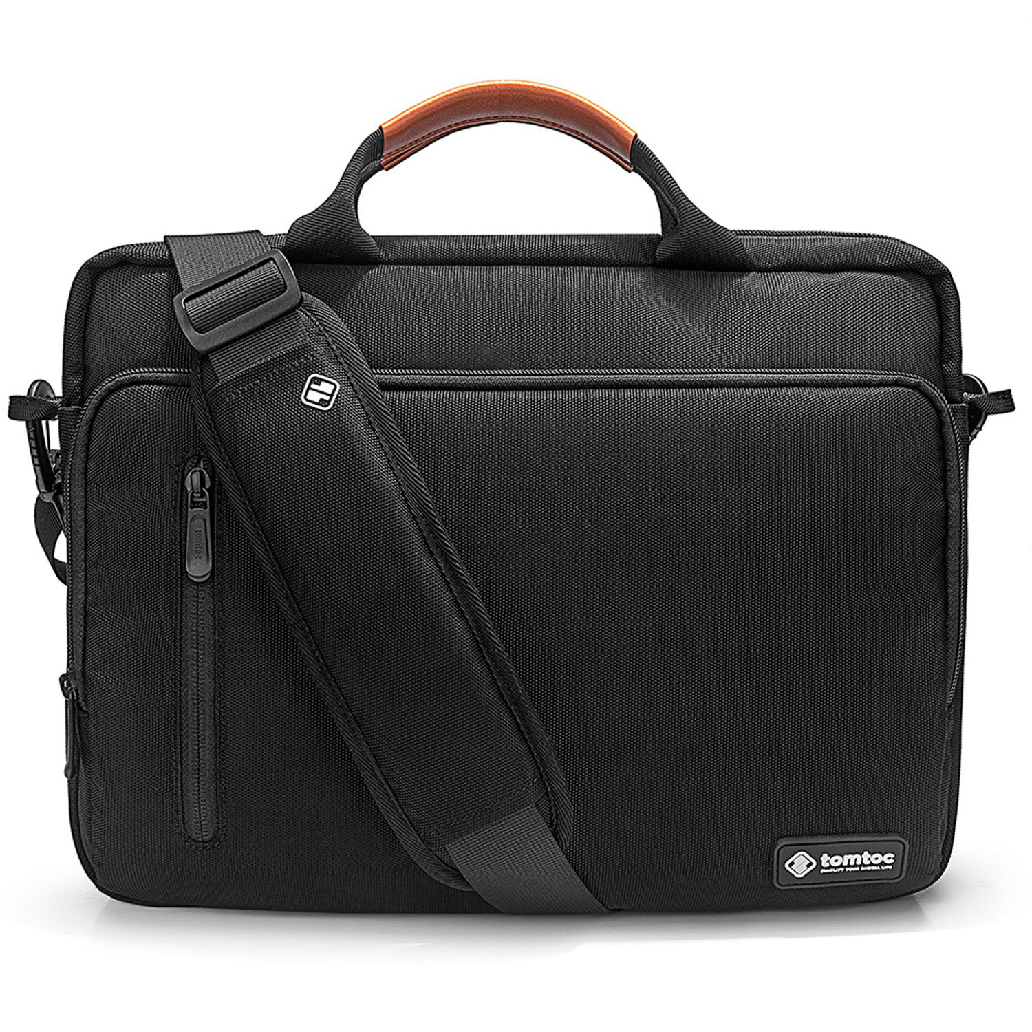 Geanta laptop 16" si documente Tomtoc A43E1D1, curea de umar, Negru fotografia produsului View 2 L