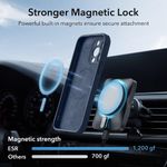 Husa de protectie telefon ESR, Cloud Soft HaloLock, compatibila cu Apple iPhone 15 Pro Max, Albastru fotografia produsului View 5 S