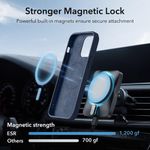 Husa de protectie telefon ESR, Cloud Soft HaloLock, compatibila cu Apple iPhone 15 Plus, Albastru fotografia produsului View 3 S