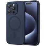 Husa de protectie telefon ESR, Cloud Soft HaloLock, compatibila cu Apple iPhone 15 Pro Max, Albastru fotografia produsului