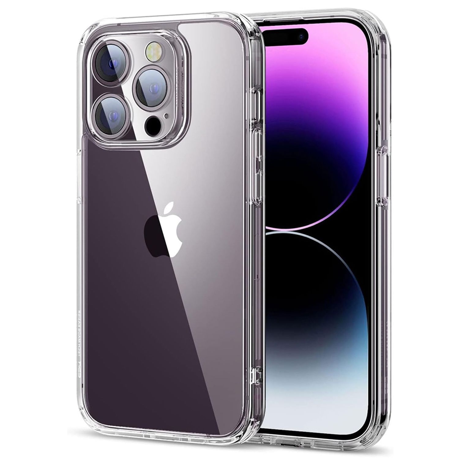 Husa de protectie telefon ESR, Ice Shield, compatibila cu Apple iPhone 14 Pro, Transparent fotografia produsului