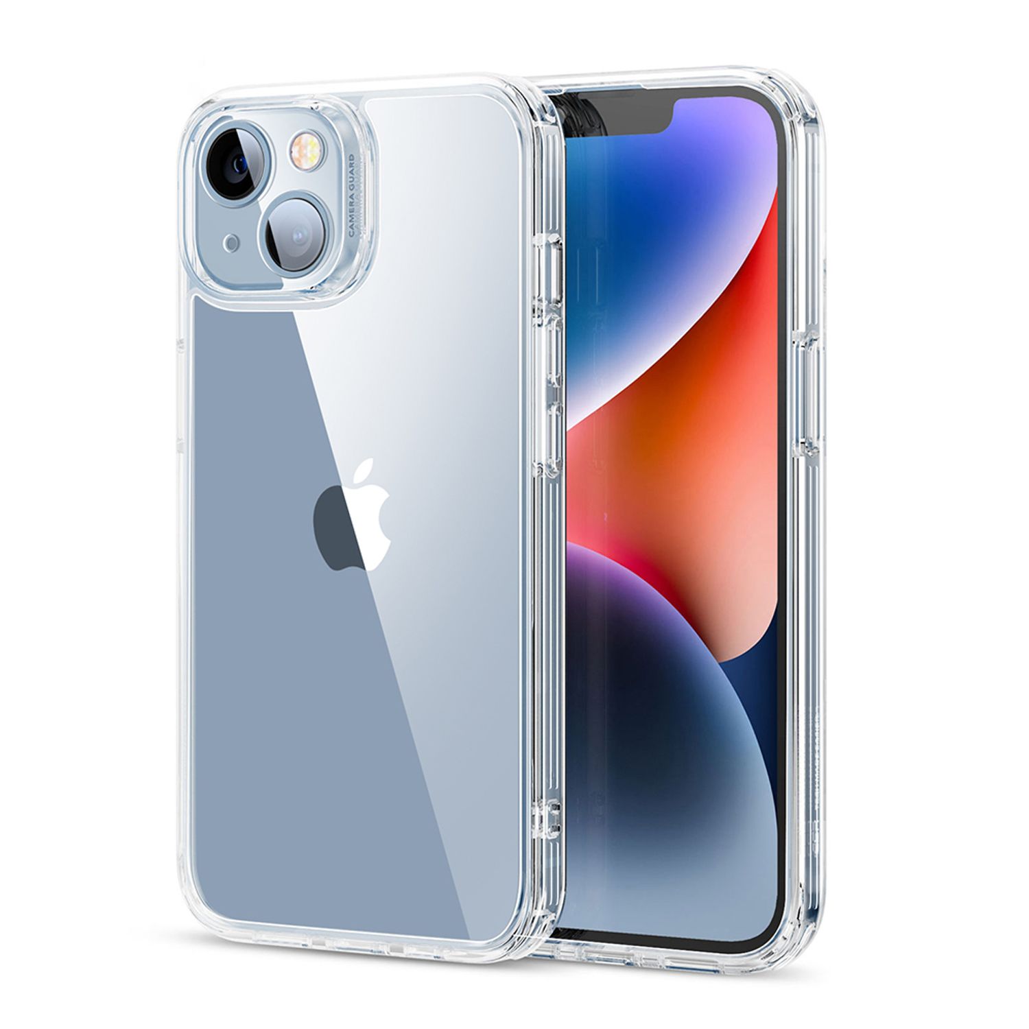 Husa de protectie telefon ESR, Ice Shield, compatibila cu Apple iPhone 14 Plus, Transparent fotografia produsului