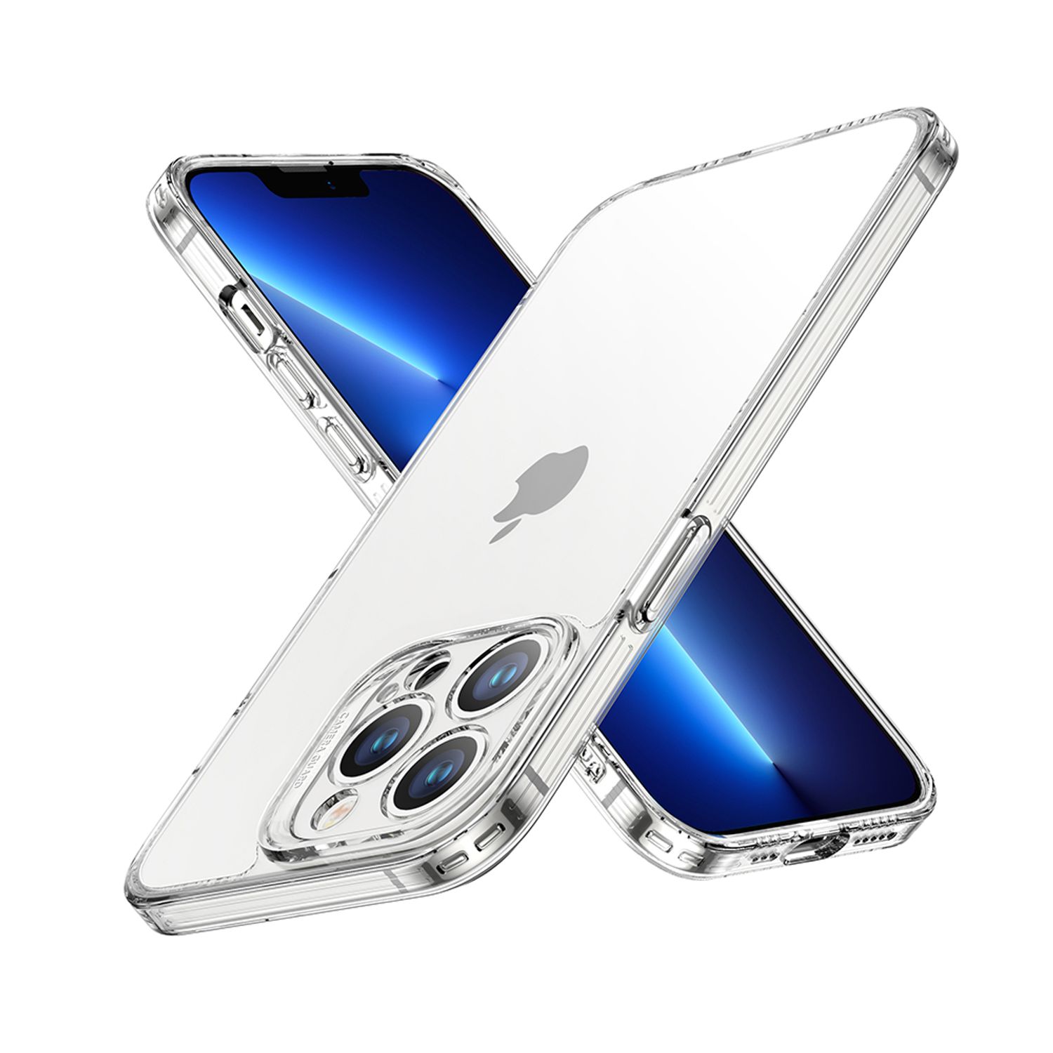 Husa de protectie telefon ESR Ice Shield, compatibila cu Apple iPhone 13 Pro, Transparent fotografia produsului View 2 L