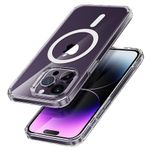Husa de protectie telefon ESR, Krystec HaloLock, compatibila cu Apple iPhone 14 Pro Max, Transparent fotografia produsului View 2 S
