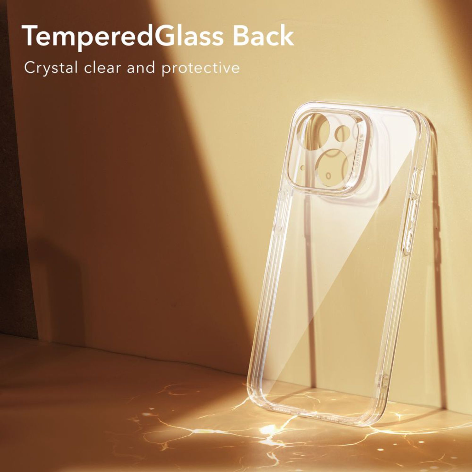 Husa de protectie telefon ESR, Ice Shield, compatibila cu Apple iPhone 13 / 14, Transparent fotografia produsului View 2 L