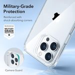 Husa de protectie telefon ESR, Krystec, compatibila cu Apple iPhone 14 Pro Max, Transparent fotografia produsului View 3 S